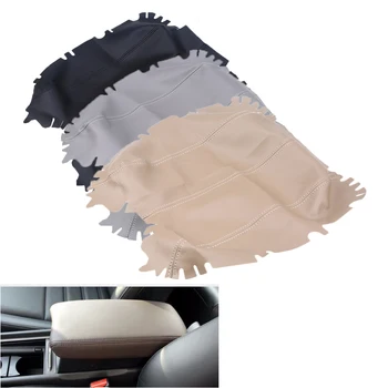 Черный/серый/Бежевый Кожаный чехол для автомобильного подлокотника, крышка подлокотника центральной консоли, крышка для Honda Accord 2008-2015, Запасные части