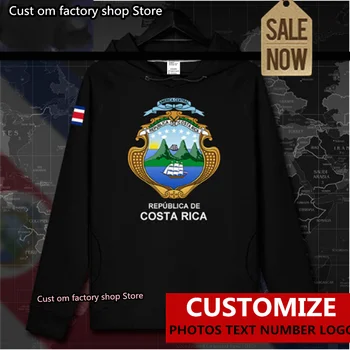 Коста-Рика CRI Costa Rican Tico мужская толстовка с капюшоном, пуловеры, толстовки, мужская толстовка, осеннее пальто, одежда нации, спортивный костюм в стиле хип-хоп