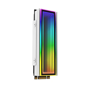 Охлаждающий жилет 5V3Pin RGB Материнская плата Синхронный алюминиевый радиатор GPU Cooler Pad Прямая поставка