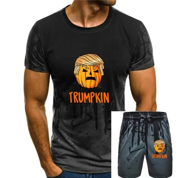 Мужская футболка с Трампкином на Хэллоуин - подарок от призраков Дональда Трампа президенту США, новая крутая футболка