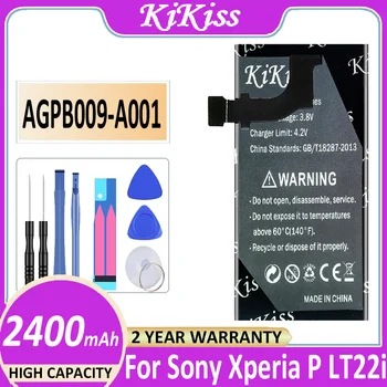 Для Sony Сменный Аккумулятор Телефона AGPB009-A001 Для SONY LT22 LT22i Xperia P Nypon Аккумуляторная Батарея 2400 мАч + Бесплатные Инструменты
