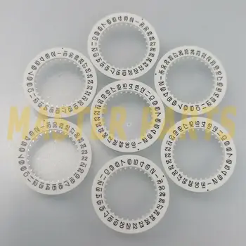 Механизм, часовая деталь, белый диск с циферблатом, запасные части, подходящие для Miyota 6T51 6601