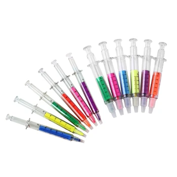 Маркеры 6 цветов-Шприц-маркеры, ручки, эстетические маркеры для подростков