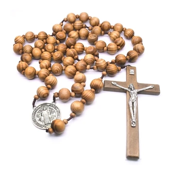 Настенные католические ожерелья-четки мужские женские ювелирные изделия христианский религиозный подарок Прямая доставка