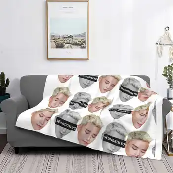 Сынри Новое Фланелевое Мягкое одеяло с индивидуальным принтом Seungri Kpop Vip Gdragon Daesung Top Taeyang