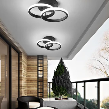 Светодиодные потолочные светильники для гостиной Современная спальня Лампа для украшения прохода в прихожей