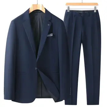 5376-Й ashion жаккардовый мужской костюм с короткими рукавами на заказ, мужской летний новый бренд мужской одежды 2018