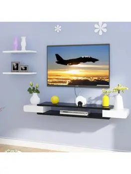 Фоновое Украшение стены Полка Телевизионная приставка Шкаф для хранения Настенная перегородка для гостиной спальни с телевизором