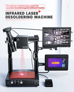 Инфракрасная лазерная паяльная машина QIANLI MEGA-IDEA с тепловизионным микроскопом для демонтажа материнской платы телефона