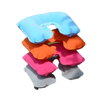 1 шт. U-образная автомобильная подушка для путешествий в самолете, надувная подушка для шеи, аксессуары для путешествий, удобные подушки для сна в дороге