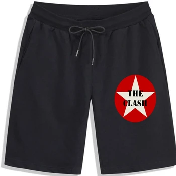 Забавные мужские шорты, женские шорты-новинка, мужские шорты с логотипом Clash Star, шорты-новинка