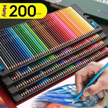 Obos Professional Color Lead 72 Цветные кисти на масляной основе для ручного рисования, водорастворимые цветные карандаши