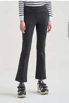 Женские брюки для гольфа из мягкой эластичной ткани, облегающие, плотные, универсальной посадки, расклешенные брюки