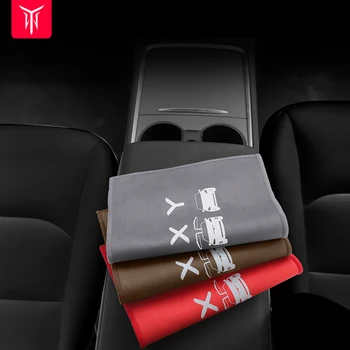 В качестве автомобильного полотенца для Tesla Model 3 Model Y Салфетка из микрофибры для TESLA Model 3 S X Y 2021 Полотенце Аксессуары для чистки автомобилей