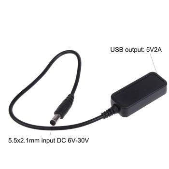 Преобразователь блока питания адаптера 5521 на USB 5 В с разъемом 