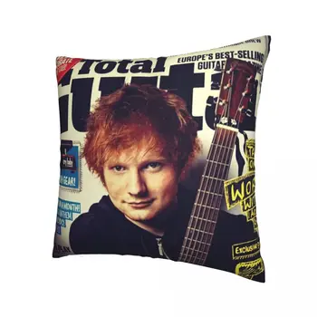 Наволочка Ed Sheeran Singer из полиэстера с принтом, чехол для подушки, подарочная наволочка, чехол для домашней молнии 40x40 см