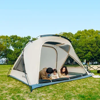 Новая палатка Портативное Складное оборудование для кемпинга на открытом воздухе Солнцезащитная Утолщенная непромокаемая палатка для пикника в парке