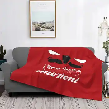 Механические эмоции, супер теплые мягкие одеяла, наброшенные на диван / кровать / путешествия, Alfa Romeo, Alfa Romeo, Красный, белый, Италия, Итальянские автомобили, автомобили