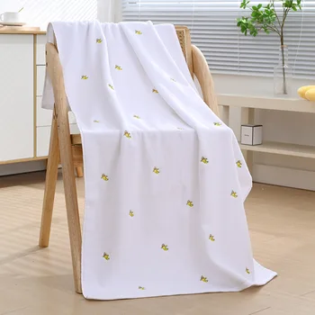 Прямая поставка, банное полотенце для взрослых, впитывающие пляжные полотенца для душа в ванной, большое пляжное одеяло 70 *140 см