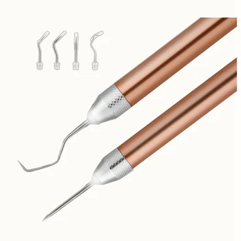 Инструменты для прополки винила Светящаяся ручка для прополки с булавкой и крючком для удаления мелких порезов на виниловой бумаге / утюге