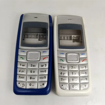Полный корпус для Nokia 1110 Передняя средняя рамка + английские клавиатуры + Задняя крышка аккумулятора