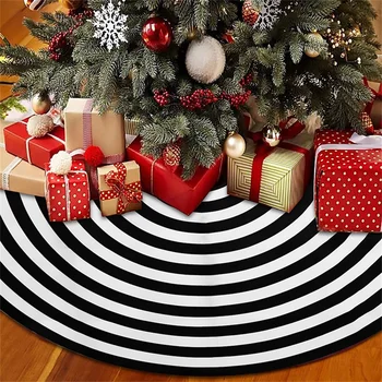 Юбка для Рождественской елки, украшение для рождественской елки, домашний декор, подарки для новогодних праздников и вечеринок