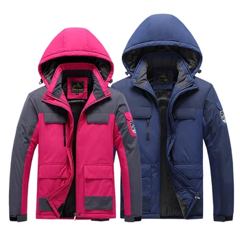 Новые мужские куртки для походов на открытом воздухе, водонепроницаемая ветровка с капюшоном, пальто для мужчин, осень и зима, Новая повседневная теплая куртка для мужчин
