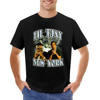 Футболка Lil Tjay, короткие футболки на заказ, мужская одежда для мужчин