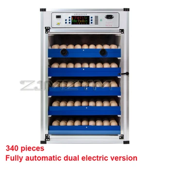 340 яиц, интеллектуальный инкубатор большого и среднего размера, бытовой полноавтоматический инкубатор, инкубатор для курицы, утки, гуся, перепела