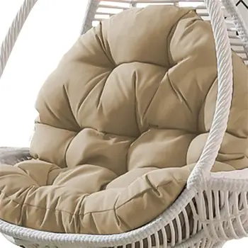Подушка для стула с яйцом-качалкой, Складная Подвесная корзина, подушка для стула, Съемная и моющаяся Подвесная подушка для стула для внутреннего дворика