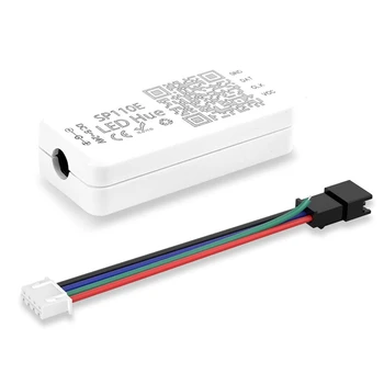 SP110E Bluetooth Контроллер DC5-12V для WS2812B SK6812 RGB/RGBW Magic Lights LED Pixel Strip Smart Phone APP Control