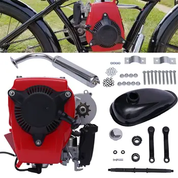 49cc 4-тактный Газовый Бензиновый Моторизованный Велосипед Комплект Двигателя для велосипеда DIY E-Bike Conversion Set 1.4 KW Цепной Скутер С Одним Цилиндром