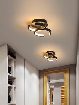 Художественная лампа для прохода, свет в коридоре, простая геометрическая индивидуальность, вход в гостиную, светодиодный потолочный светильник