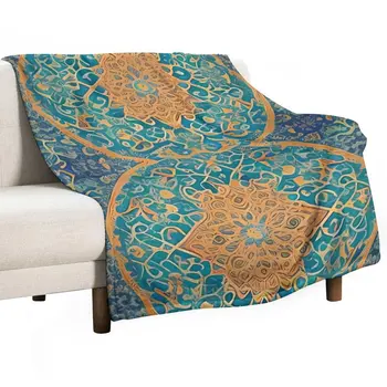 Новый дизайн Исфахана, плед с античным рисунком, роскошное пледовое одеяло St, мягкие одеяла
