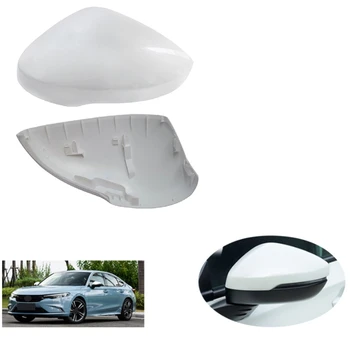 Для Honda 11Th Generation Civic 2022 + Грунтовка Чехлы для боковых зеркал, крышка бокового зеркала заднего вида, автомобильные запчасти