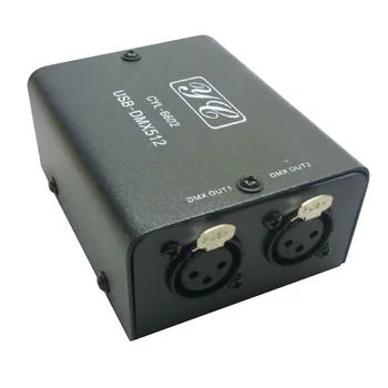 Высокоскоростной аппаратный контроллер USB-DMX512, шоу синхронизации музыкального освещения, подсветка управления компьютерным программным обеспечением