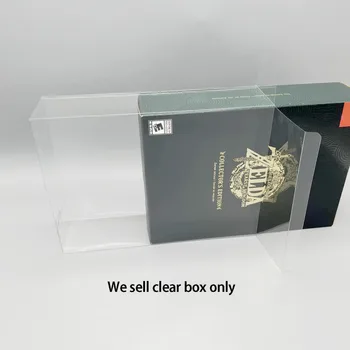 Прозрачная ПЭТ-крышка для переключателя NS для The Legend of Zelda: Tears of Kingdom, Коллекционная версия, коробка для хранения, витрина