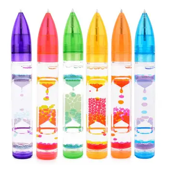 Liquid MotionBubbler непоседа ручка для снятия стресса красочный Liquid MotionBubbler непоседа ручка настольные игрушки школьные принадлежности